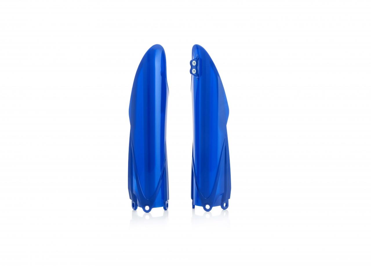 Acerbis Blue 0013758.040 - Fork Guards - Yamaha Yzf250 2019-23, Yzf450 2010-22, Yz 125/250 2015-23