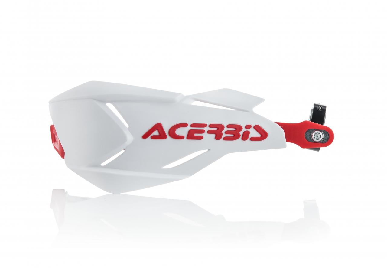 0022397.239 - Acerbis X-Factory Hand Guards - White/ Red