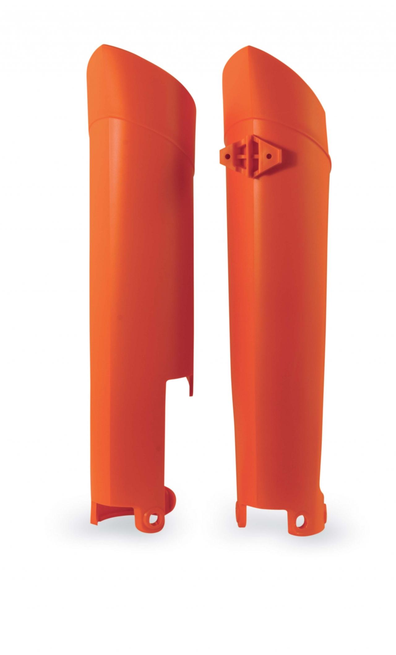 Acerbis Orange 0011649.010 - Fork Guards - Ktm Exc/ Exc-F 2008-15, Sx/Sxf 2008-14