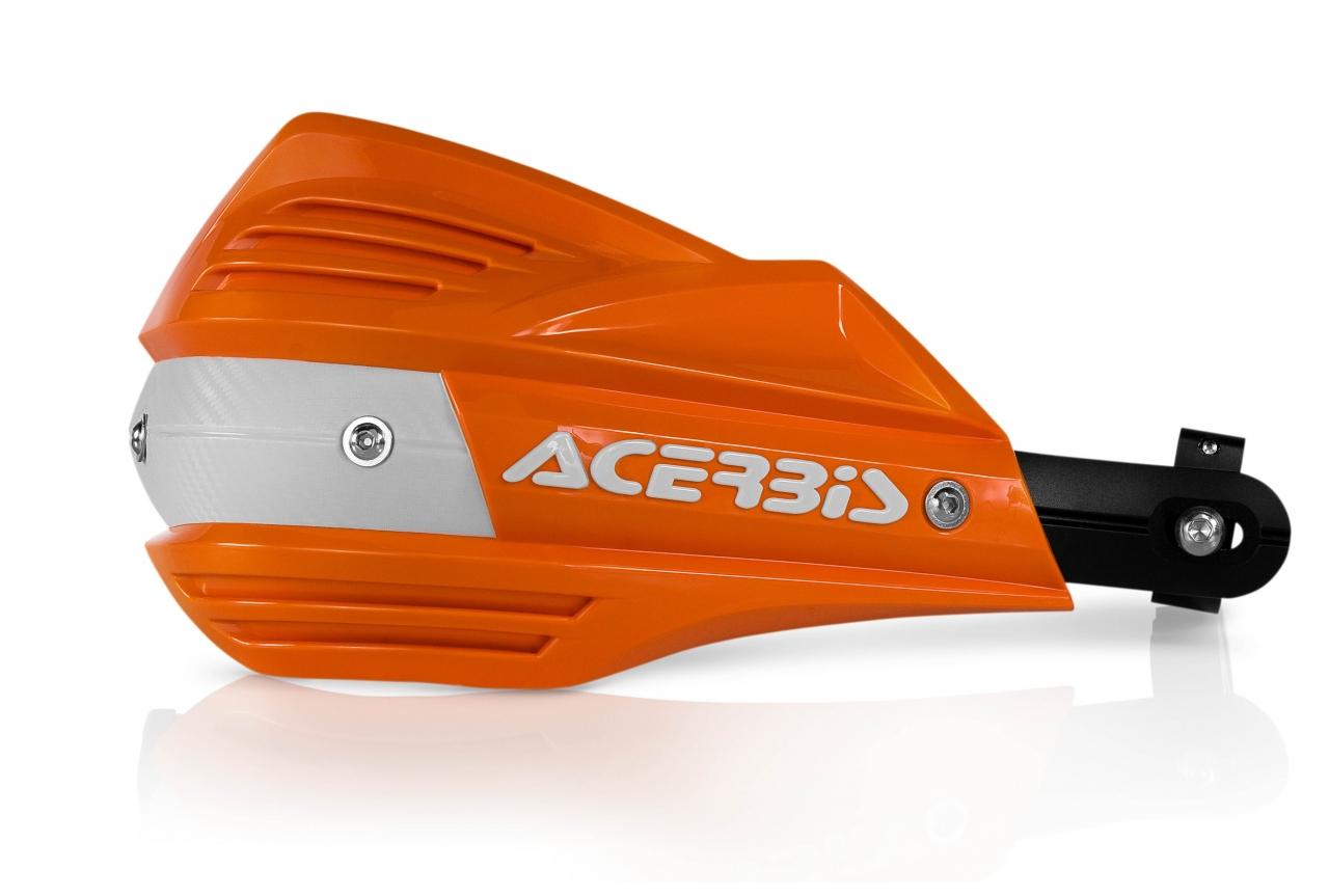 Acerbis Orange/White 0017557.011 - X-Factor Hand Guards