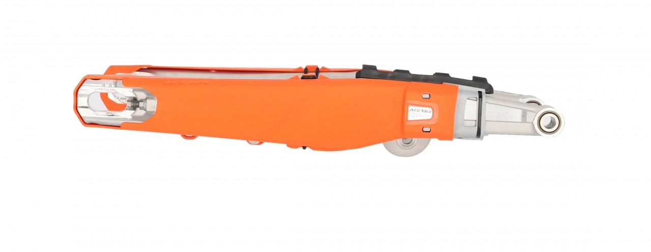 0024875.215 - Acerbis Teket Magnetic Swingarm Protectors - KTM/ Gas Gas/ Husqvarna - Orange image 2