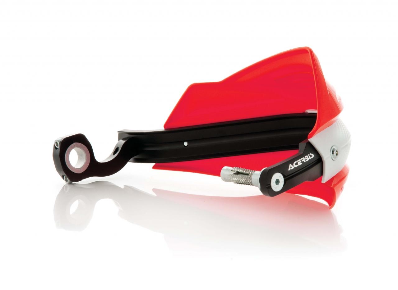 0017557.343 - Acerbis X-Factor Hand Guards - Red/ White image 2