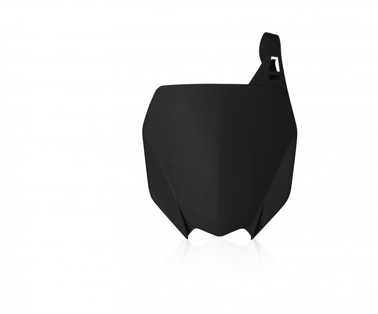 Acerbis Black 0022955.090 - Front Number Board - Yamaha Yz 125/250 2022-2025, Yzf250 2019-2023, Yzf450 2018-2022