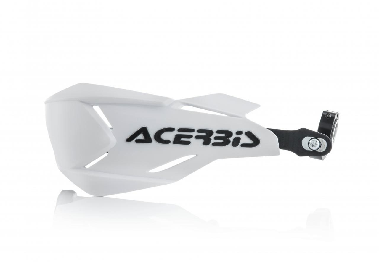 0022397.237 - Acerbis X-Factory Hand Guards - White/ Black