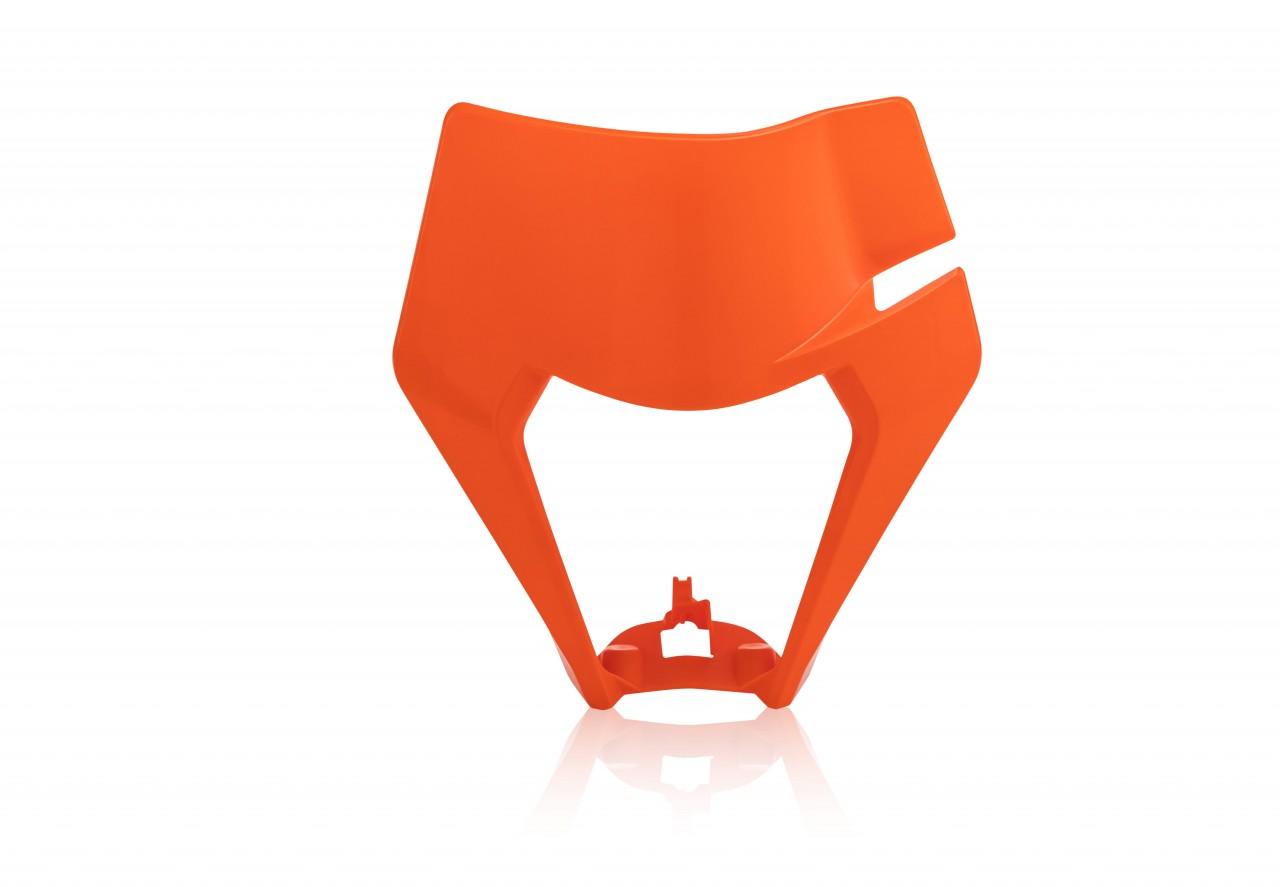 Acerbis Orange Headlight Surround - Ktm Exc/Exc-F/Xc-W/Xcf-W 2020-2023
