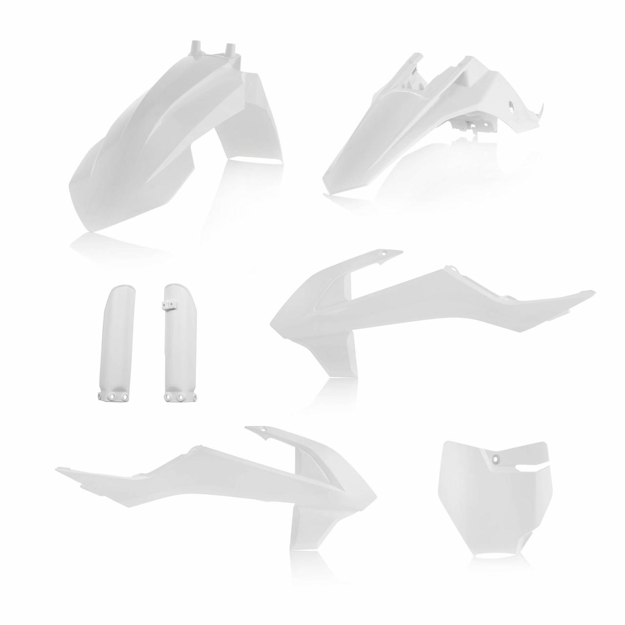 Acerbis White 0021817.030 - Full Plastics Kit - Ktm Sx65 2016-18