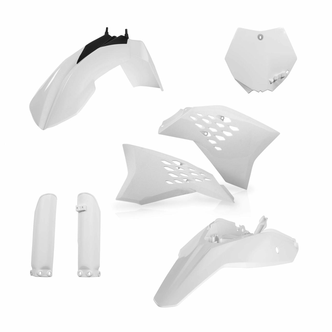 Acerbis White 0016554.030 - Full Plastics Kit - Ktm Sx65 2012-15