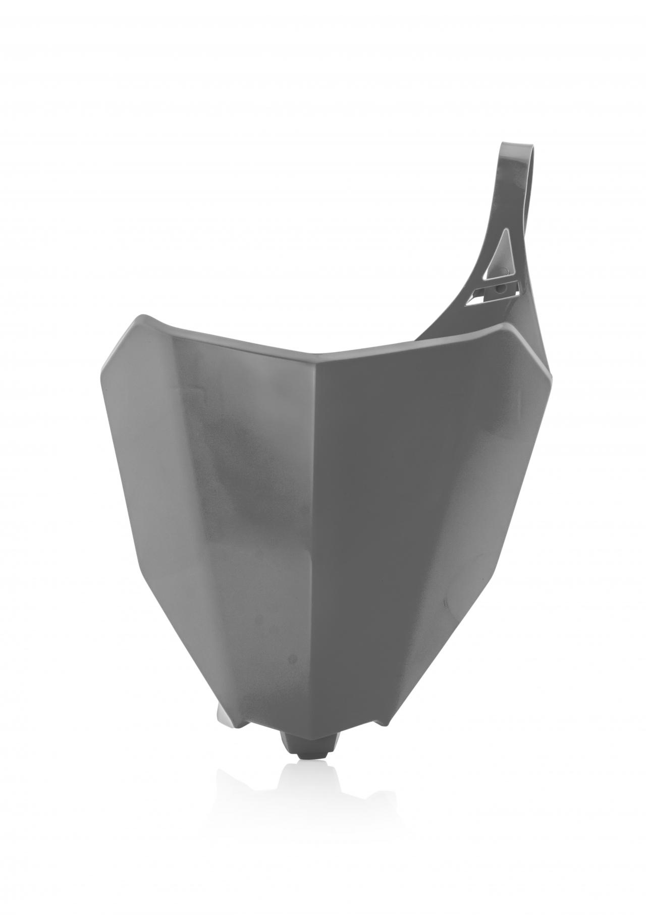 Acerbis Grey 0022380.070 - Front Number Board - Honda Crf250r 2018, Crf450r 2017-18