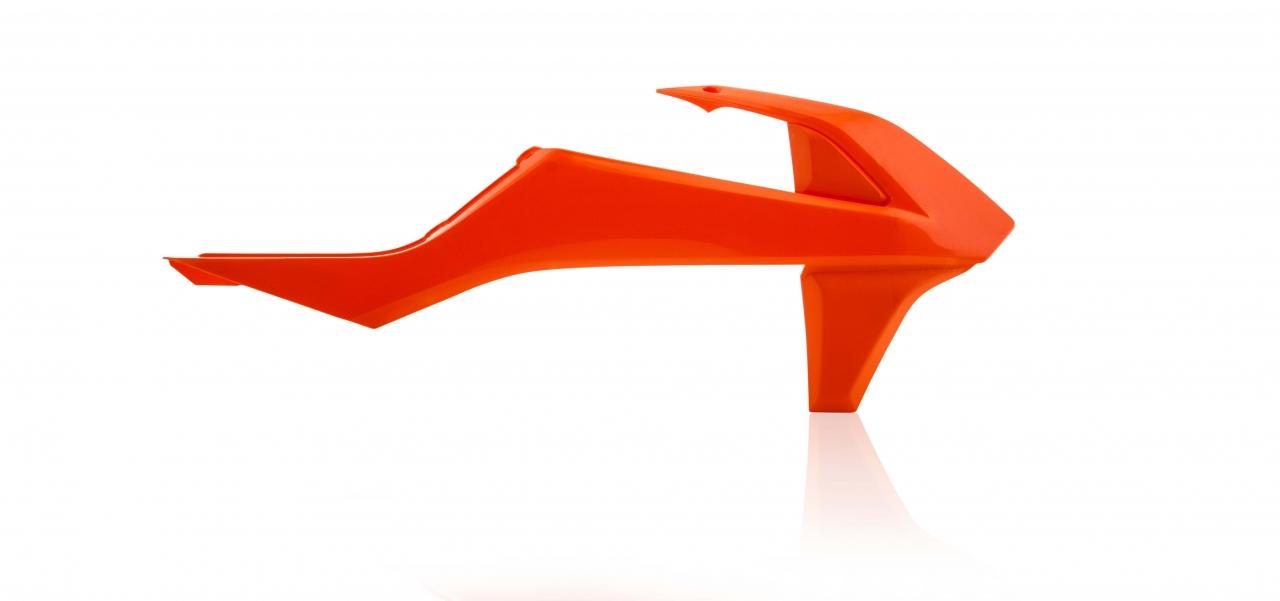 Acerbis Orange 0021745.011.016 - Radiator Scoops - Ktm Sx/Sxf 125/250/350/450 2016-18, Exc 2017-19
