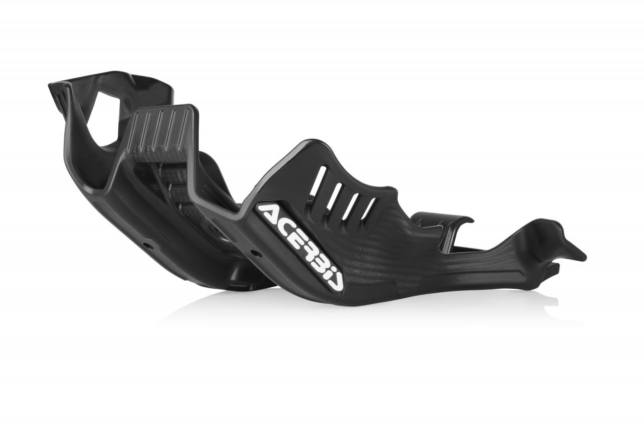 Acerbis Black 0023764.090 - Skid Plate - Ktm Exc 250/300 Tpi & Xc-W 250/300 Tpi 2020-23