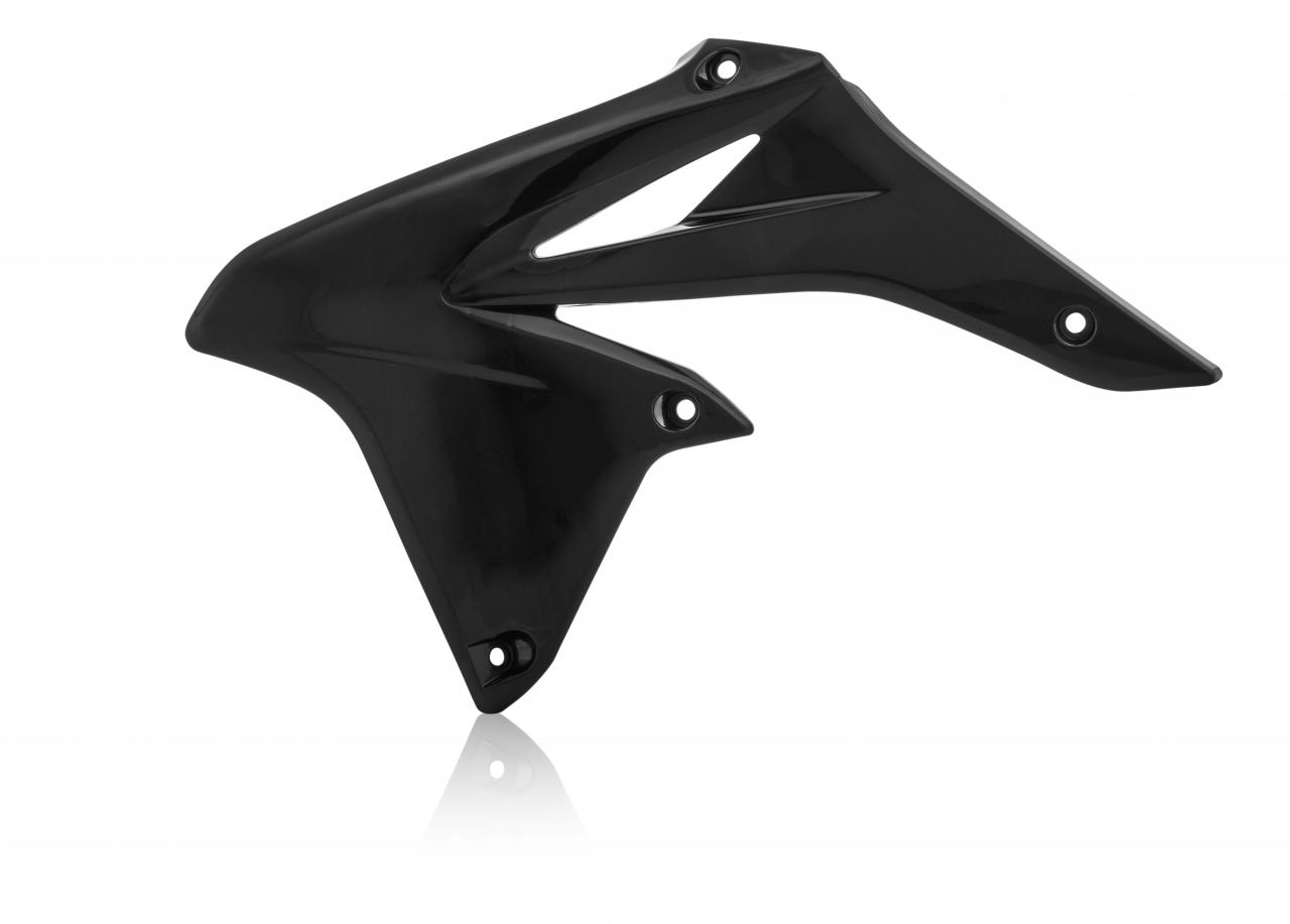 Acerbis Black 0013764.090 - Radiator Scoops - Suzuki Rmz250 2010-18