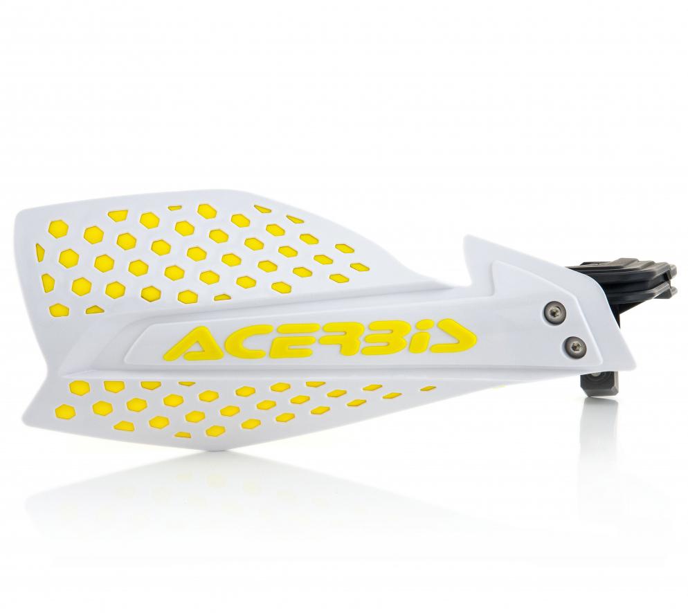 0022115.234 - Acerbis X-Ultimate Hand Guards - White/ Yellow