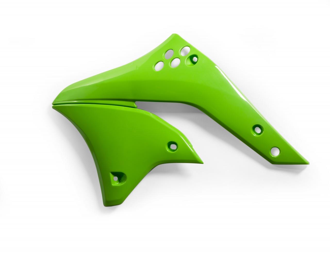 Acerbis Green 0009104.130 - Radiator Scoops - Kawasaki Kxf250 2006-08