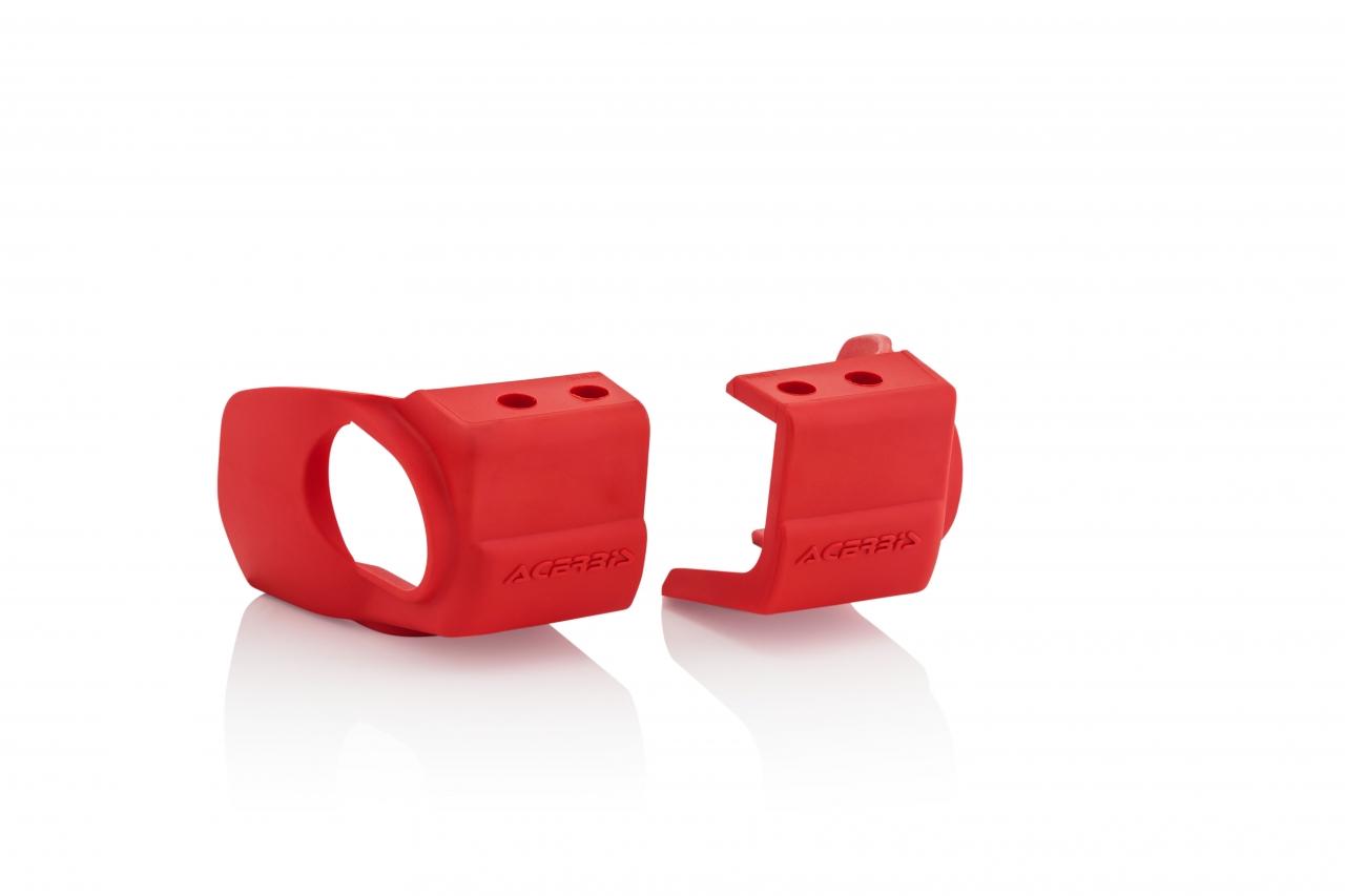 Acerbis Fork Shoe Covers - Beta RR 125/250/300/400/450/480/498 2012-2018 - Red
