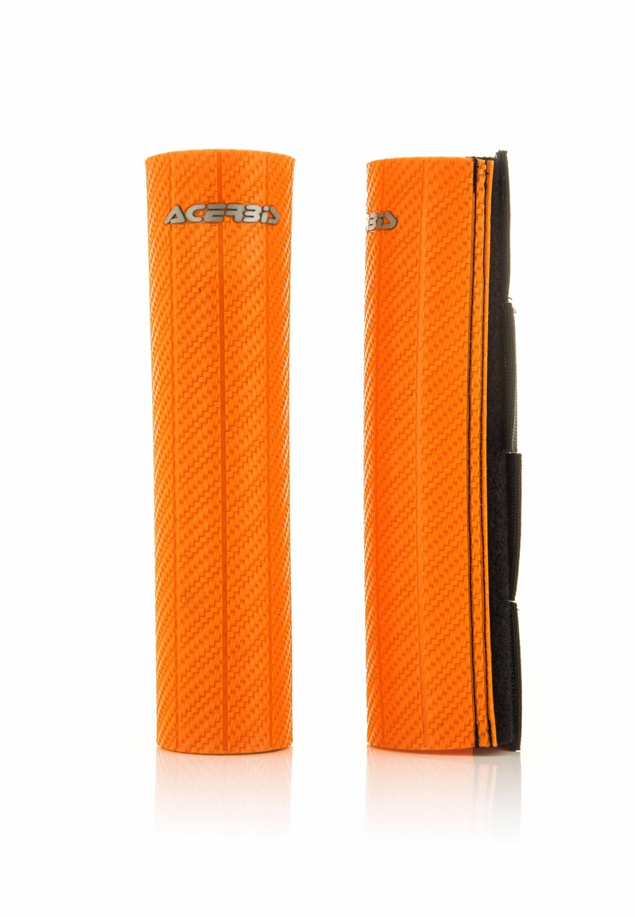 Acerbis Universal Upper Fork Covers - 43/48mm - Orange