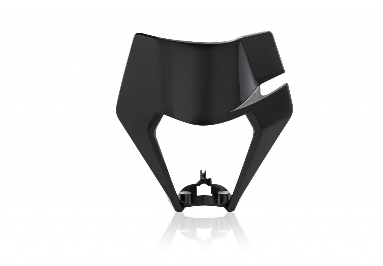 Acerbis Black Headlight Surround - Ktm Exc/Exc-F/Xc-W/Xcf-W 2020-2023