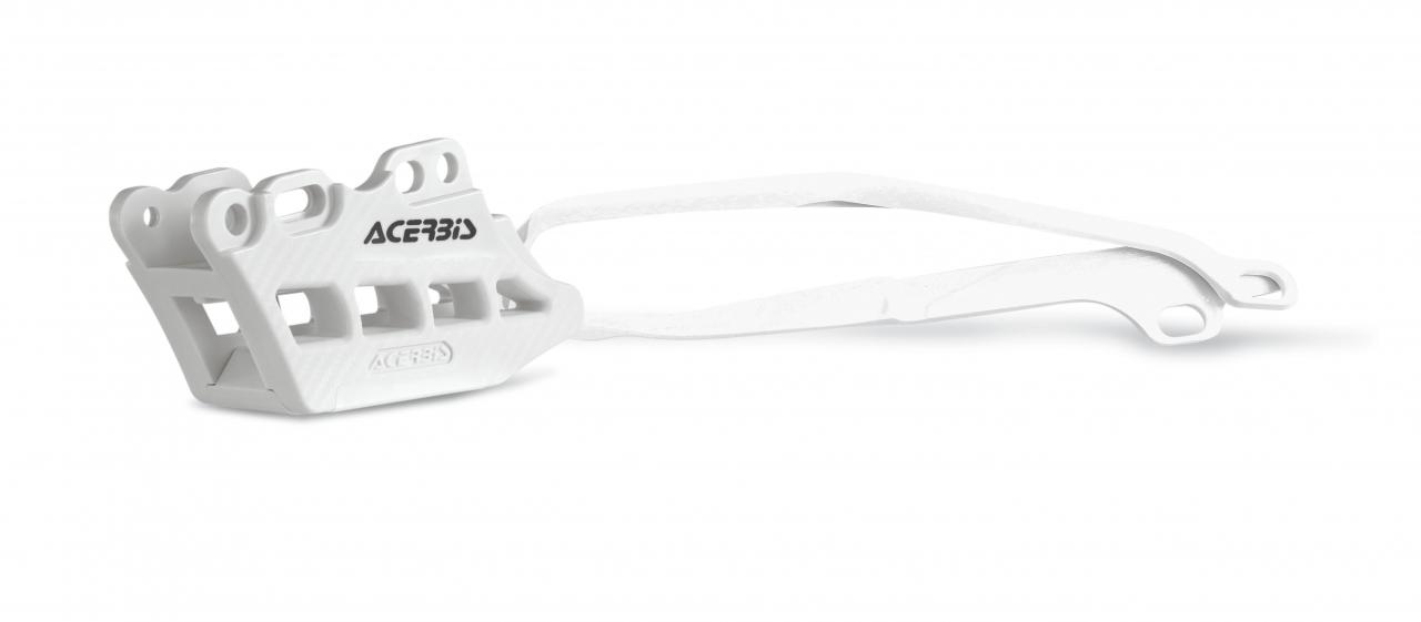 Acerbis Chain Guide & Slider Kit - Honda CRF250R 2010-13, CRF450R 2009-12 - White
