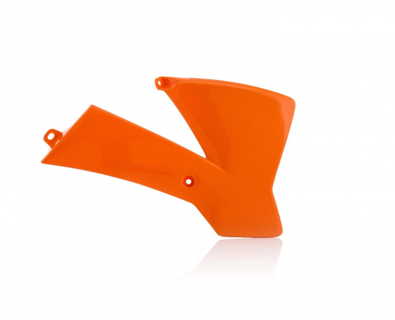 Acerbis Orange 0003885.010.003 - Radiator Scoops - Ktm Sx65 2004-08