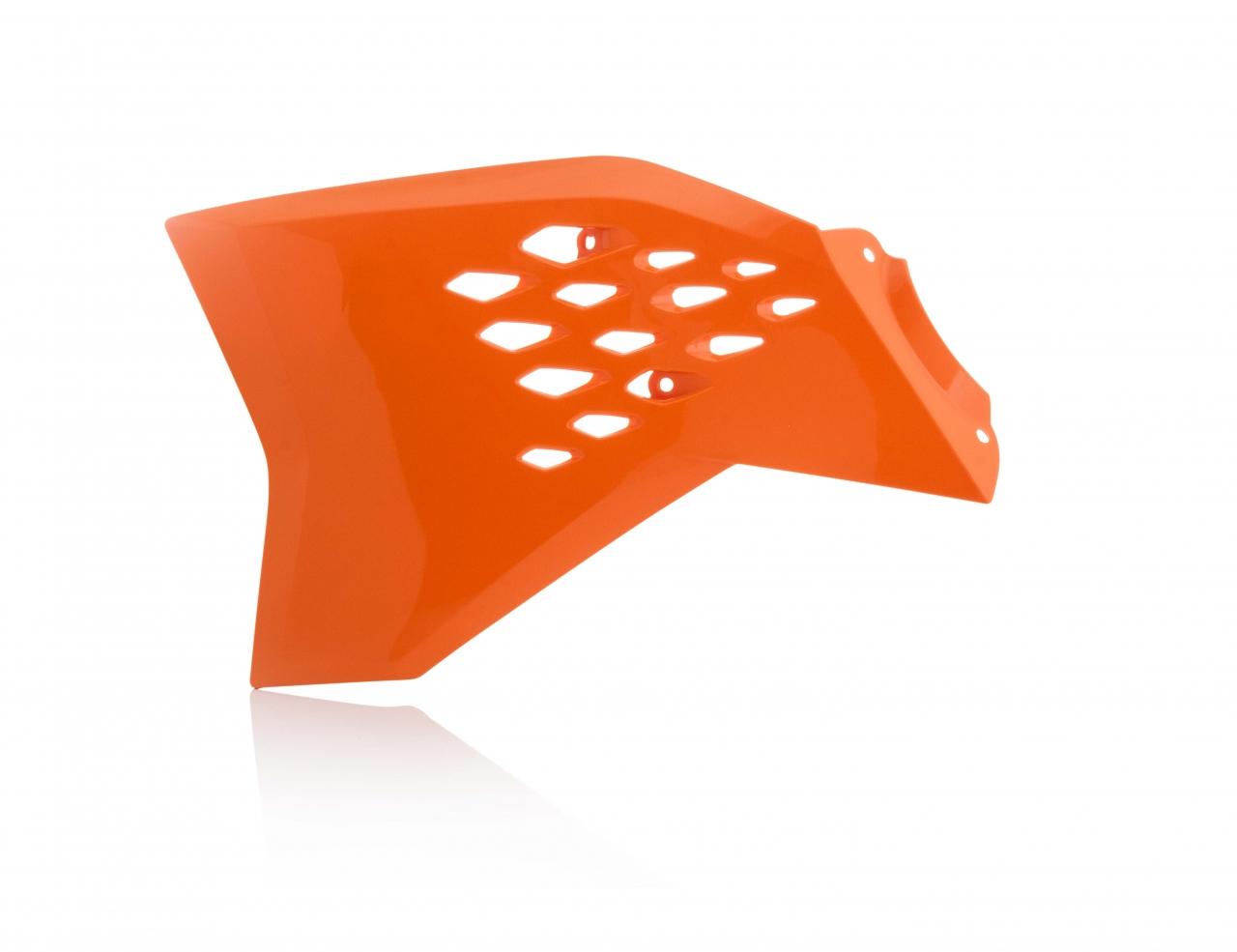 Acerbis Orange 0016361.010 - Radiator Scoops - Ktm Sx65 2009-15
