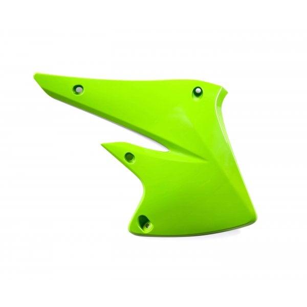 Acerbis Green 2 0007445.131 - Radiator Scoops - Kawasaki Kxf250 2004-05 - Fluro Green