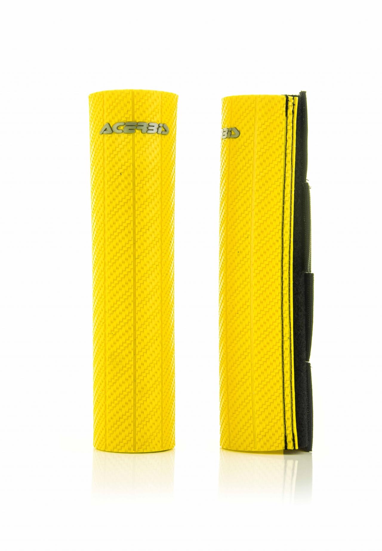 Acerbis Universal Upper Fork Covers - 43/48mm - Yellow