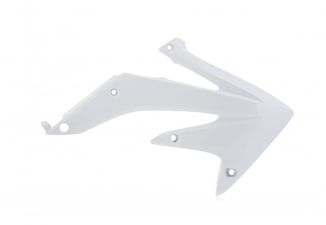 Acerbis White 0008133.030 - Radiator Scoops - Honda Crf450r 2005-08, Cre450f 2005-06