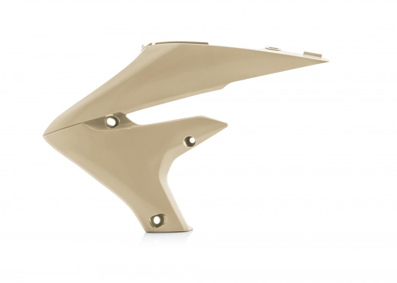 Acerbis 0022956.083 - Radiator Scoops - Yamaha Yzf250 2019-2023, Yzf450 2018-2022 - Sand