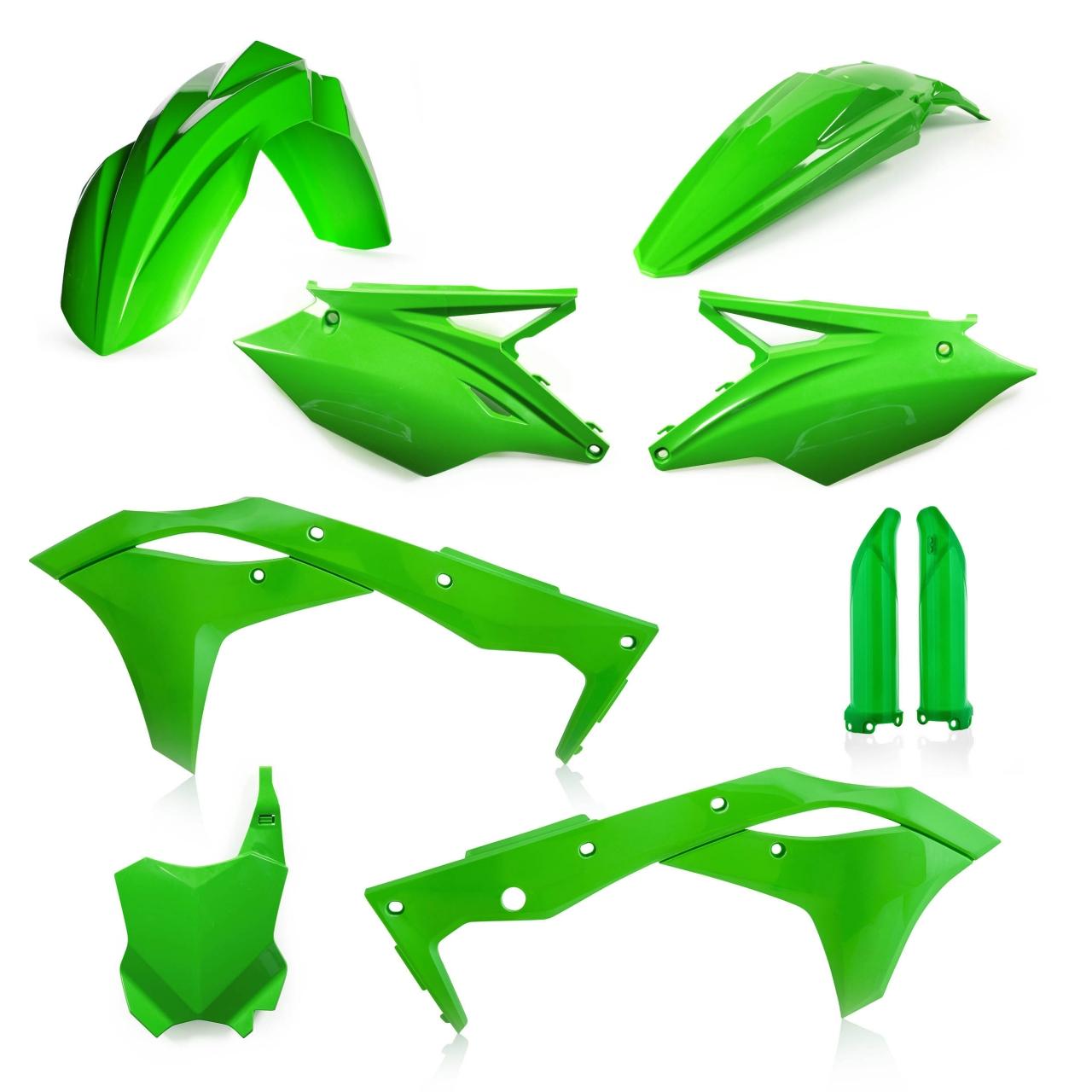 0022985.130 - Acerbis Full Plastics Kit - Kawasaki KXF250 2018-20 - Green