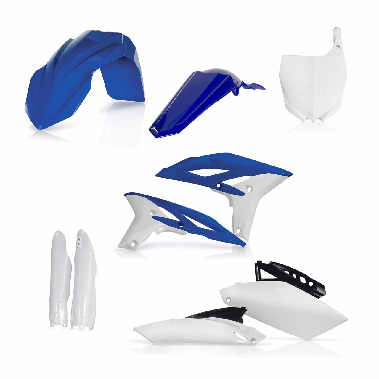 0013983.553.041 - Acerbis Full Plastics Kit - Yamaha YZF250 2010-13 - OEM '11 (Blue/Whte/Black)