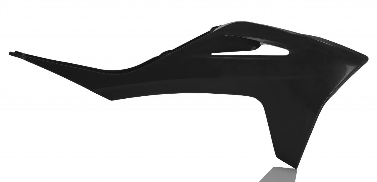 0024625.090 - Acerbis Radiator Scoops - Gas Gas EC 250/300 & EC250/350F & MC125 & MC250/450F 2021-23 - Black