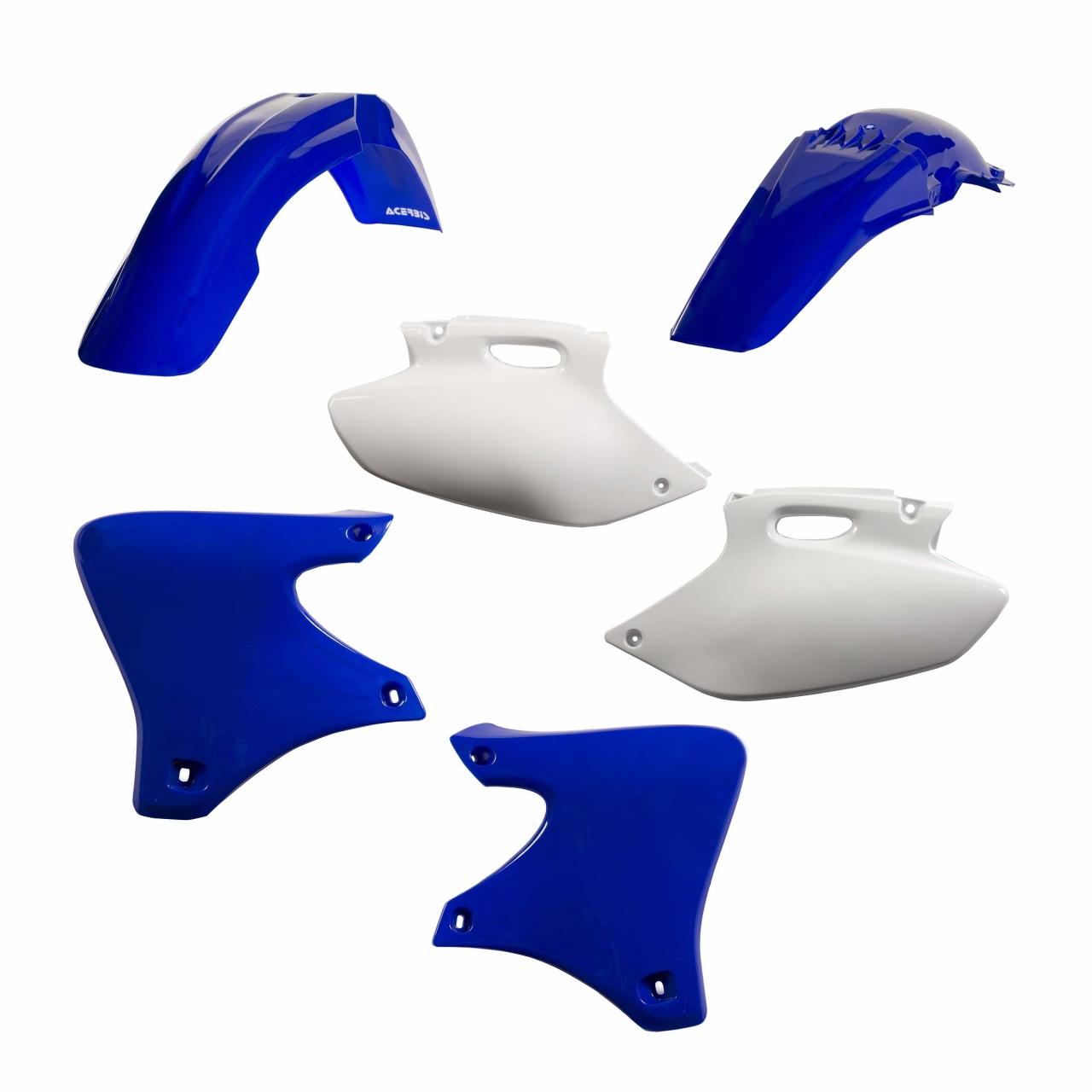 0007581.553.990 - Acerbis Standard Plastics Kit - Yamaha YZF426 2000-02, WRF250 2001-03, WR426 2000-02 - OEM '00 (Blue/White)