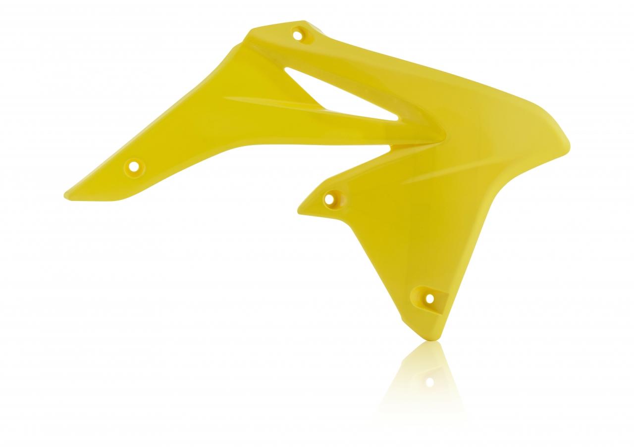 0013764.060 - Acerbis Radiator Scoops - Suzuki RMZ250 2010-18 - Yellow image 2