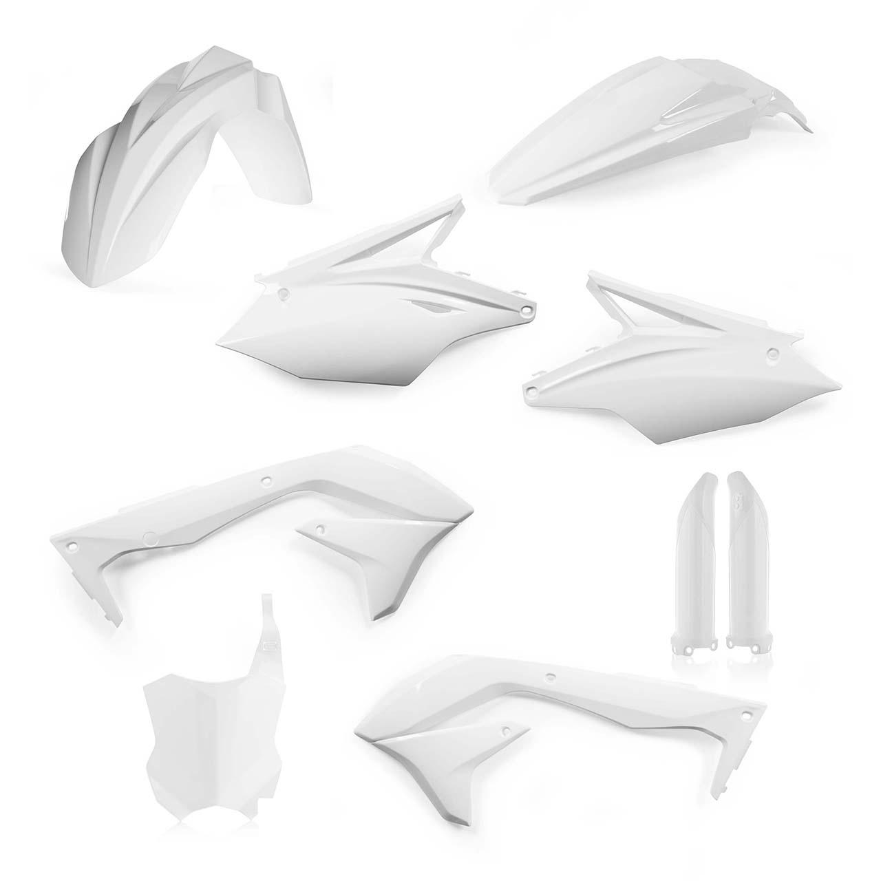 0022988.030 - Acerbis Full Plastics Kit - Kawasaki KXF450 2018 - White