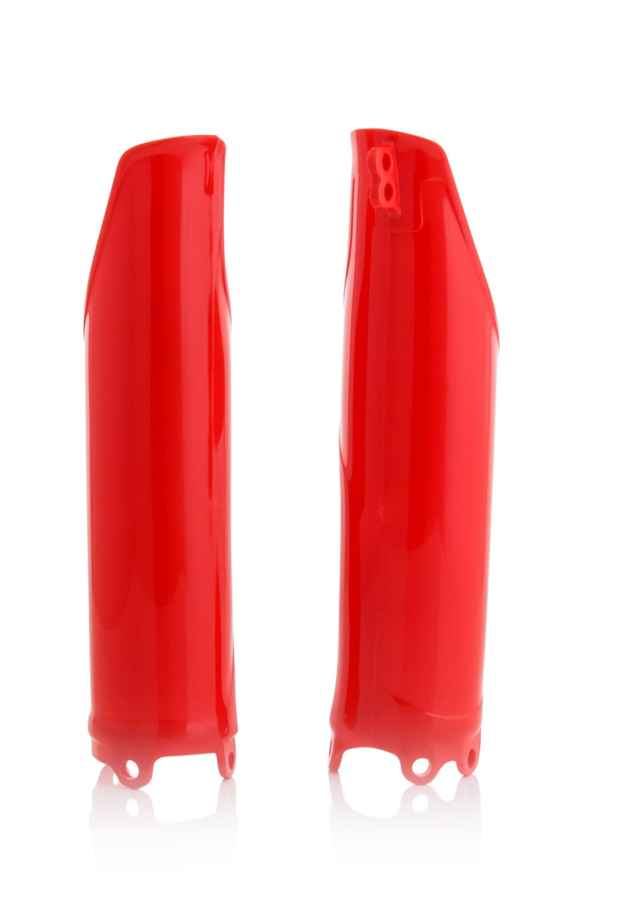 Acerbis Red 0022489.110 - Fork Guards - Honda Crf250r 2018, Crf450r/Rx 2017-18