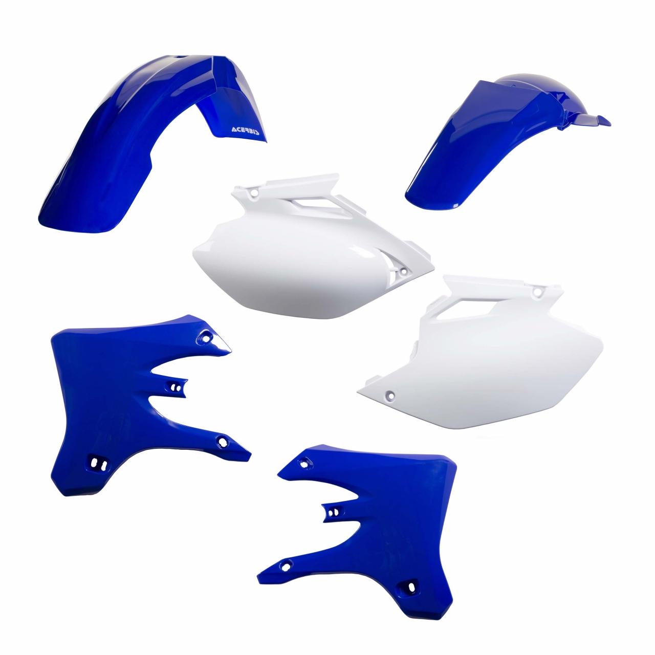 Acerbis Oem 0008596.553 - Standard Plastics Kit - Yamaha Wrf 250/450 2005 - (Blue/White)