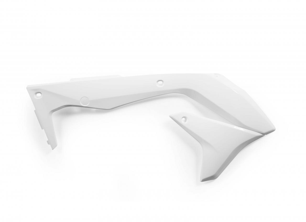 Acerbis White 0021837.030 - Radiator Scoops - Kawasaki Kxf450 2016-18