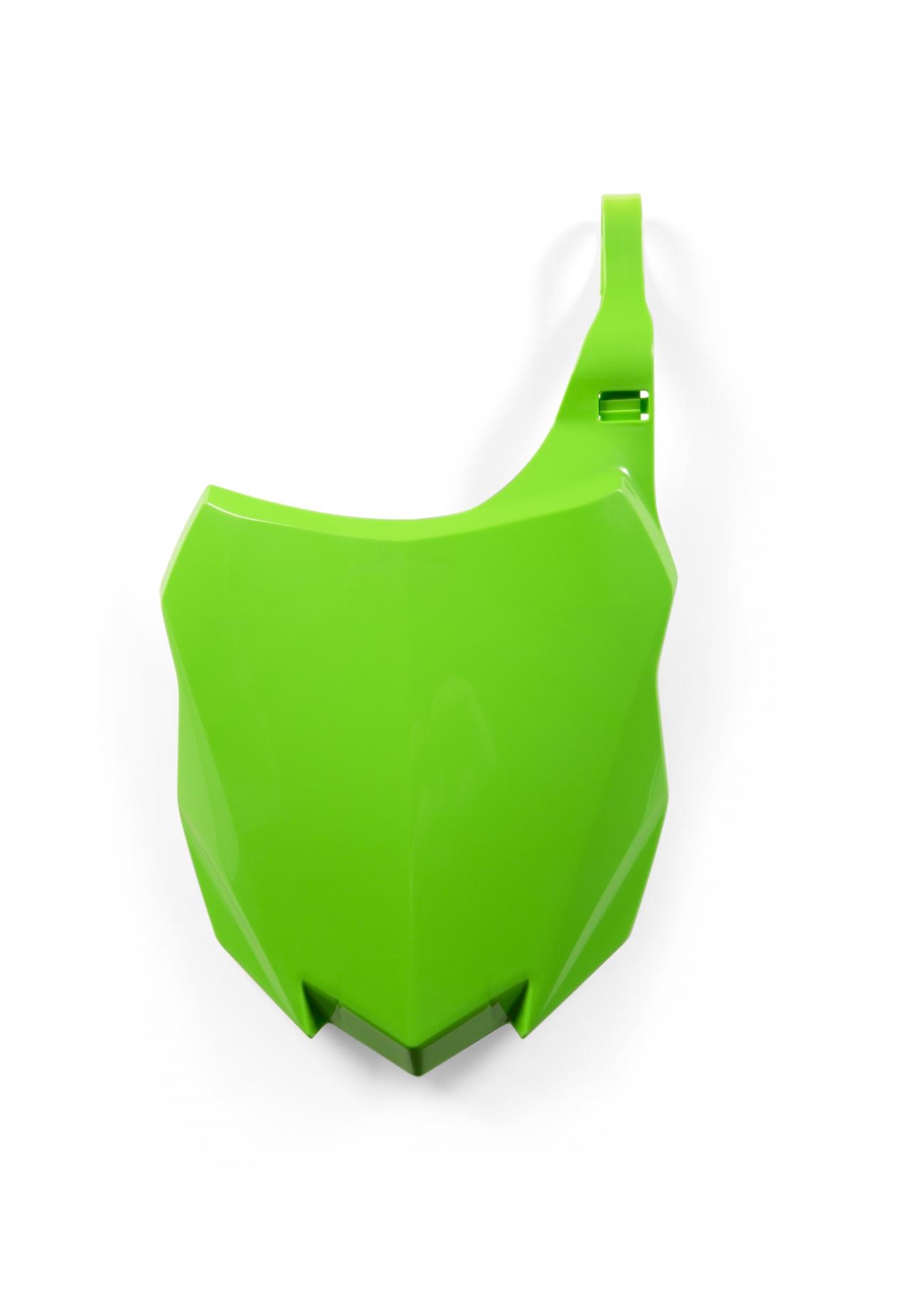 Acerbis Green 0016881.130 - Front Number Board - Kawasaki Kxf250 2013-16, Kxf450 2013-15