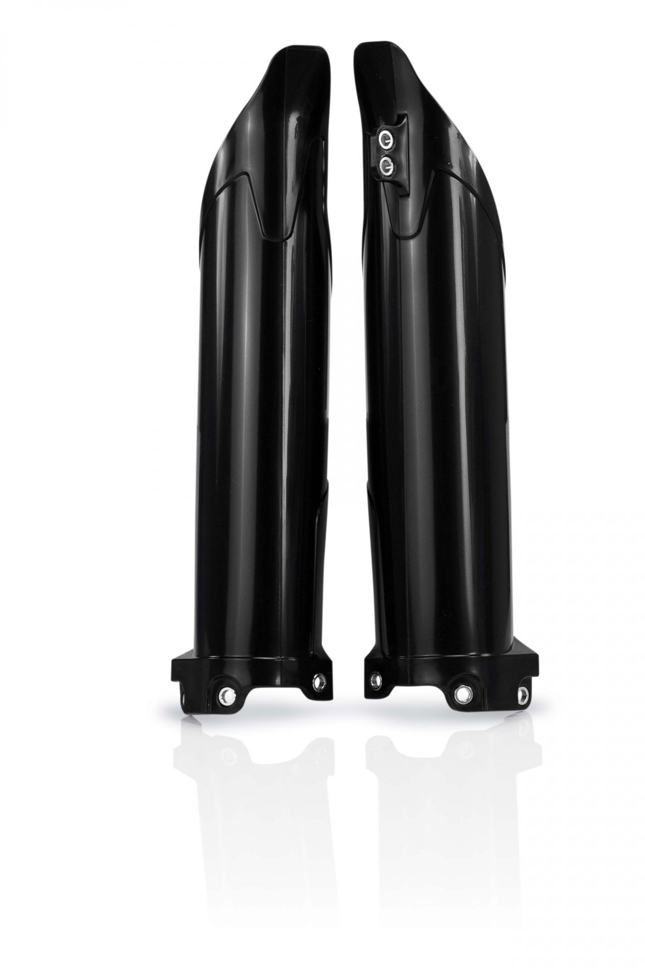 Acerbis Black 0013140.090 - Fork Guards - Kawasaki Kxf250 2009-16, Kxf450 2009-15