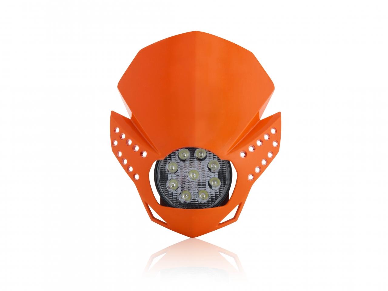 Acerbis Fulmine LED Headlight - Orange