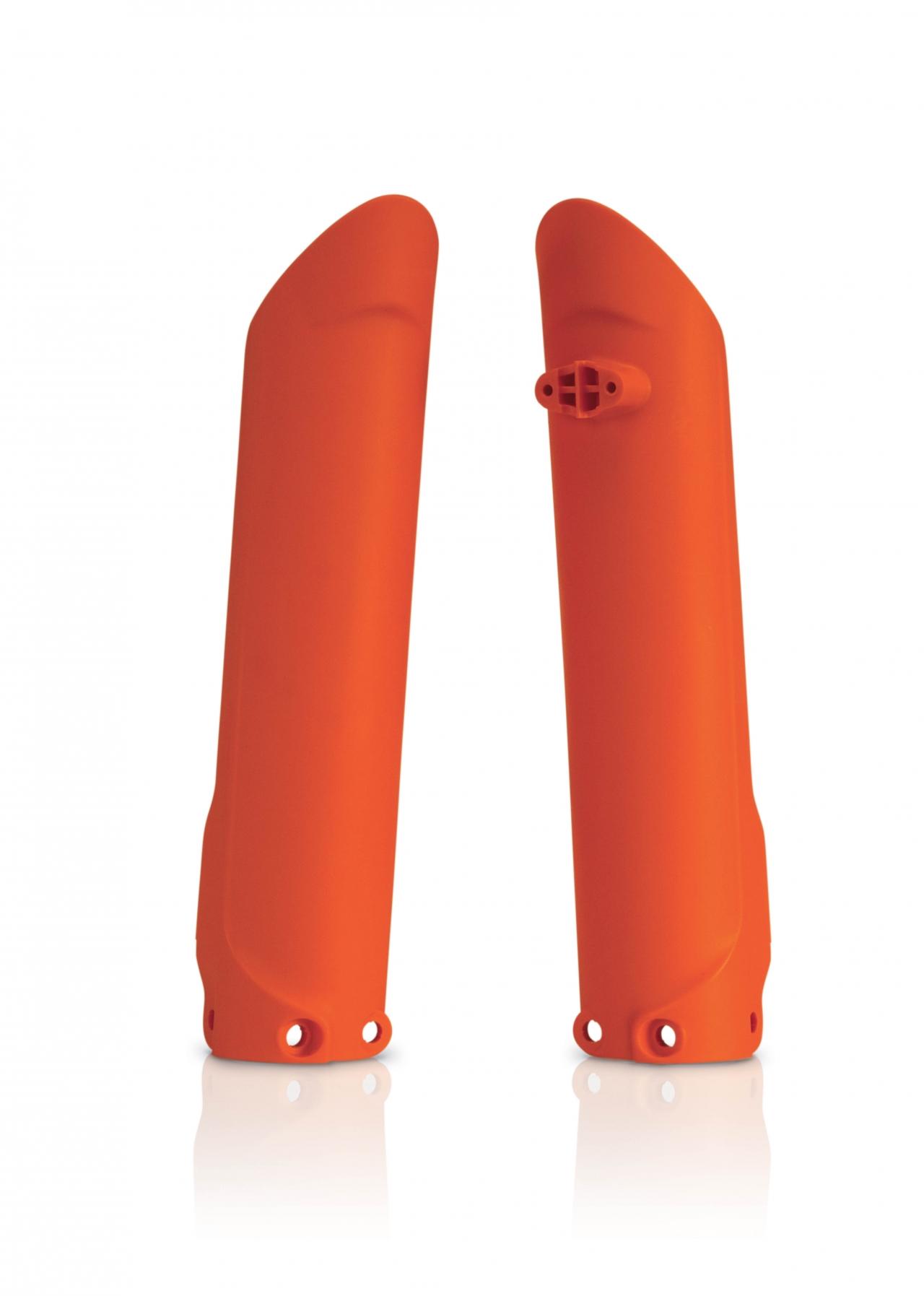Acerbis Orange 0017842.010 - Fork Guards - Husqvarna Fc/Tc 2015, Ktm Sx/Sxf 2016-22, Exc/Exc-F 2016-23