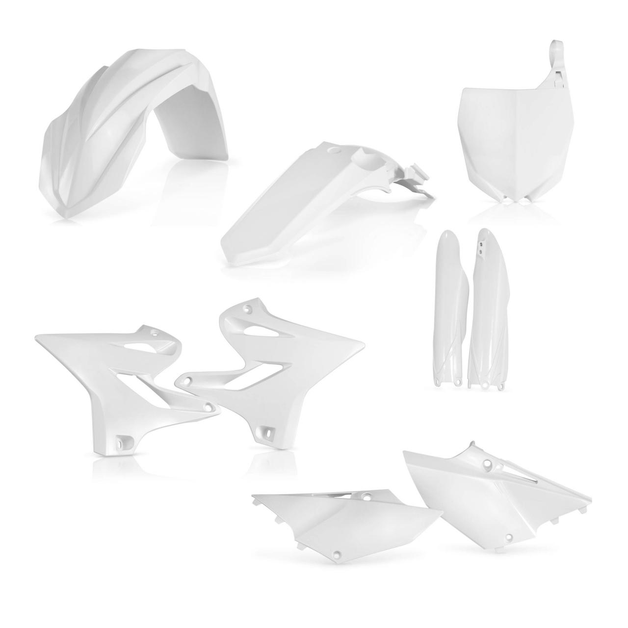 0023085.030 - Acerbis Full Plastics Kit - Yamaha WR250 2T 2018 - White
