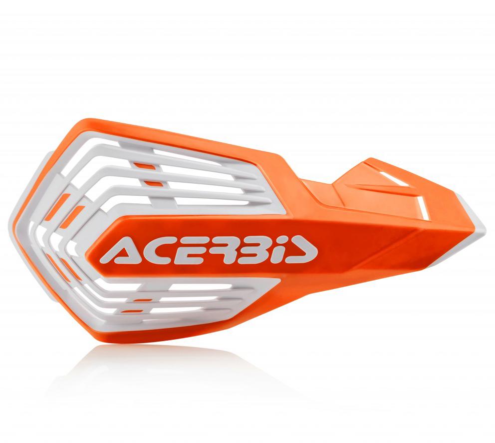 Acerbis Orange/White 0024296.203 - X-Future Hand Guards