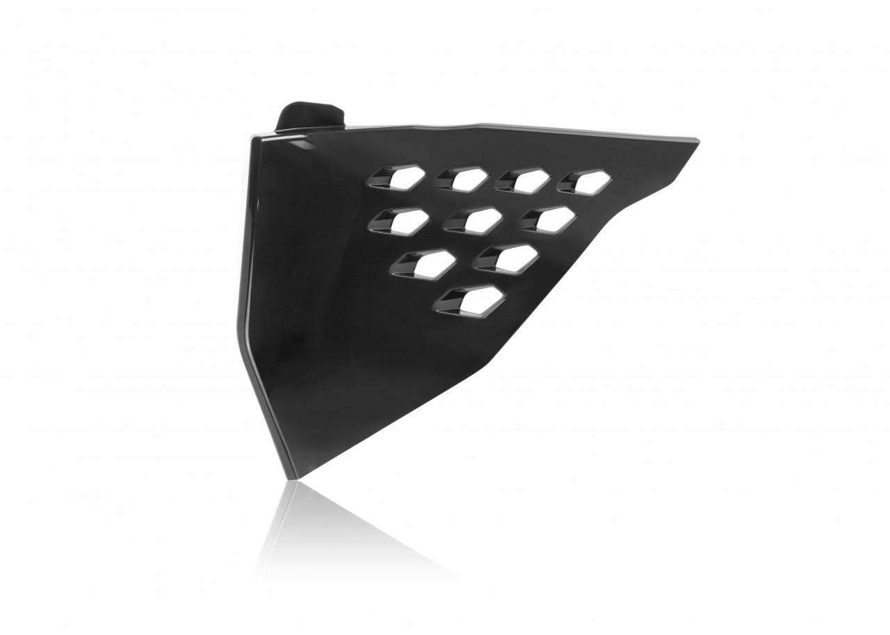 Acerbis Black 0024262.090 - Vented Air Box Cover - Ktm Exc/ Exc-F 2020-23, Sxf/ Sx 2020-22
