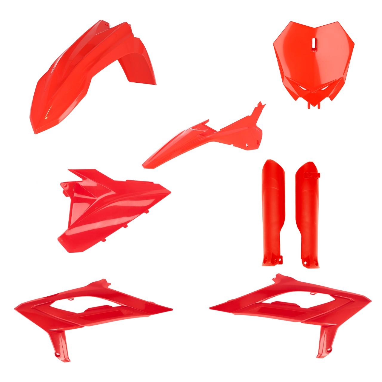 0025496.110 - Acerbis Full Plastics Kit - Beta RX 300 2023-2024, RX 450 2023 - Red