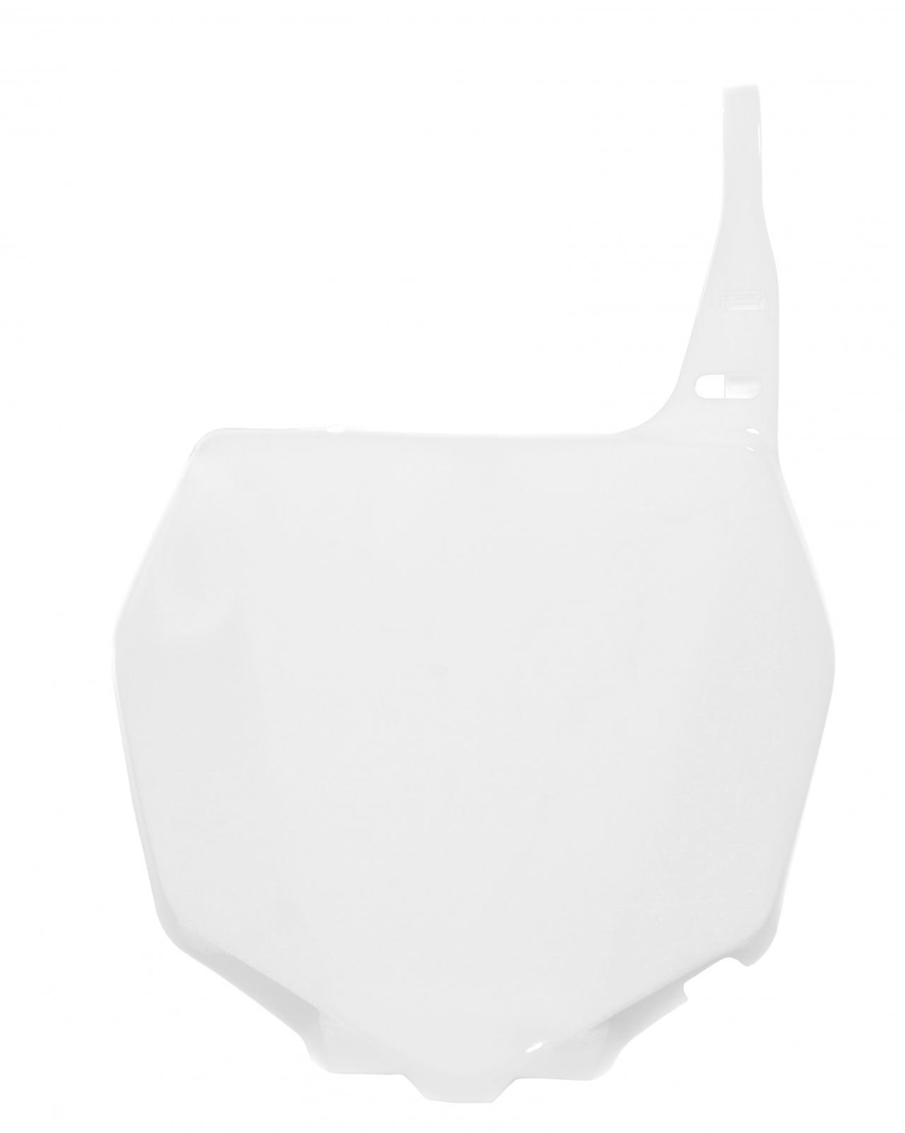 Image of 0002148.030 - Acerbis Front Number Board - Suzuki RM 125/ 250 2001-14 - White White 0002148.030
