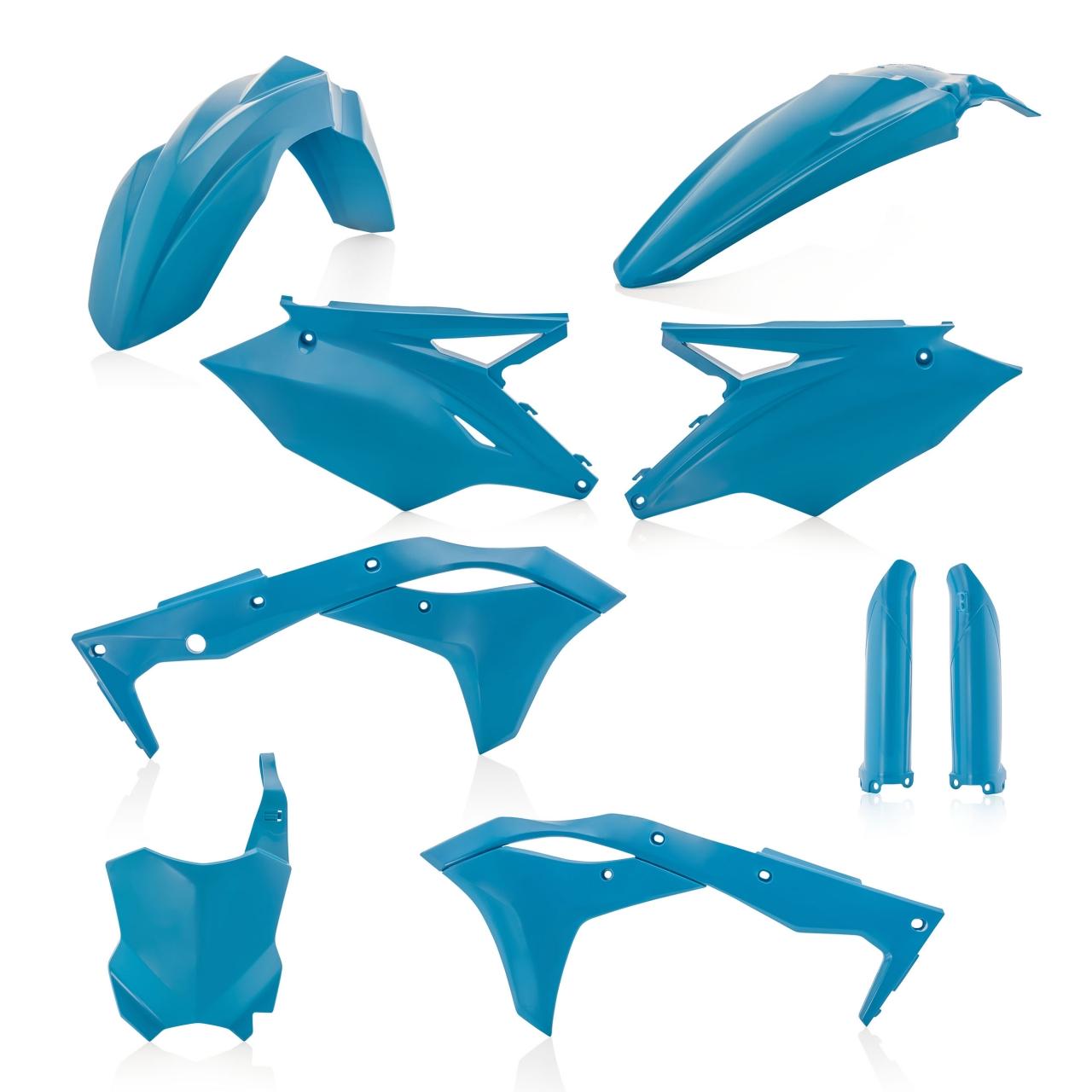 0022985.041 - Acerbis Full Plastics Kit - Kawasaki KXF250 2018-20 - Light Blue