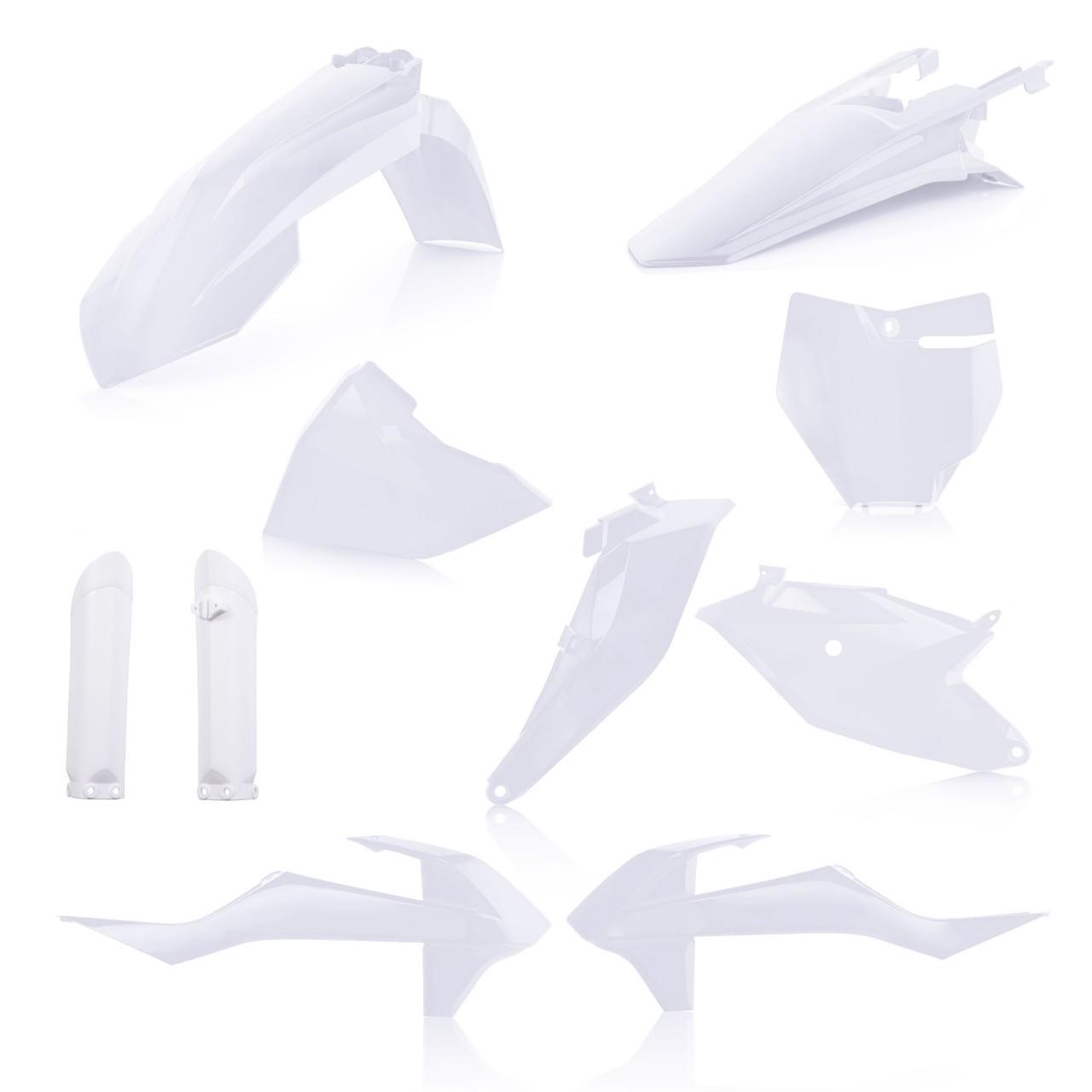 Acerbis White 2 0022933.031 - Full Plastics Kit - Ktm Sx85 2018-2024 - Off White