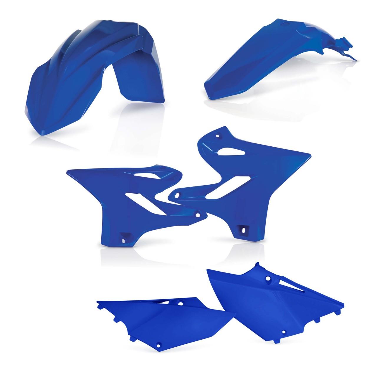Acerbis Blue 0017874.553.021 - Standard Plastics Kit - Yamaha Yz 125/250 2015-21 - Oem '21 (Blue)