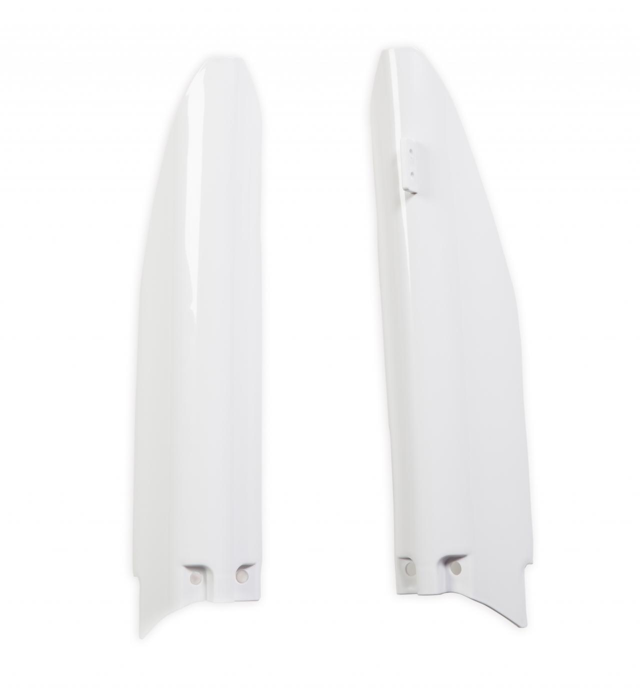 Acerbis White 0011630.030 - Fork Guards - Suzuki Rm 125/250 2004-06, Rmz450 2005-06