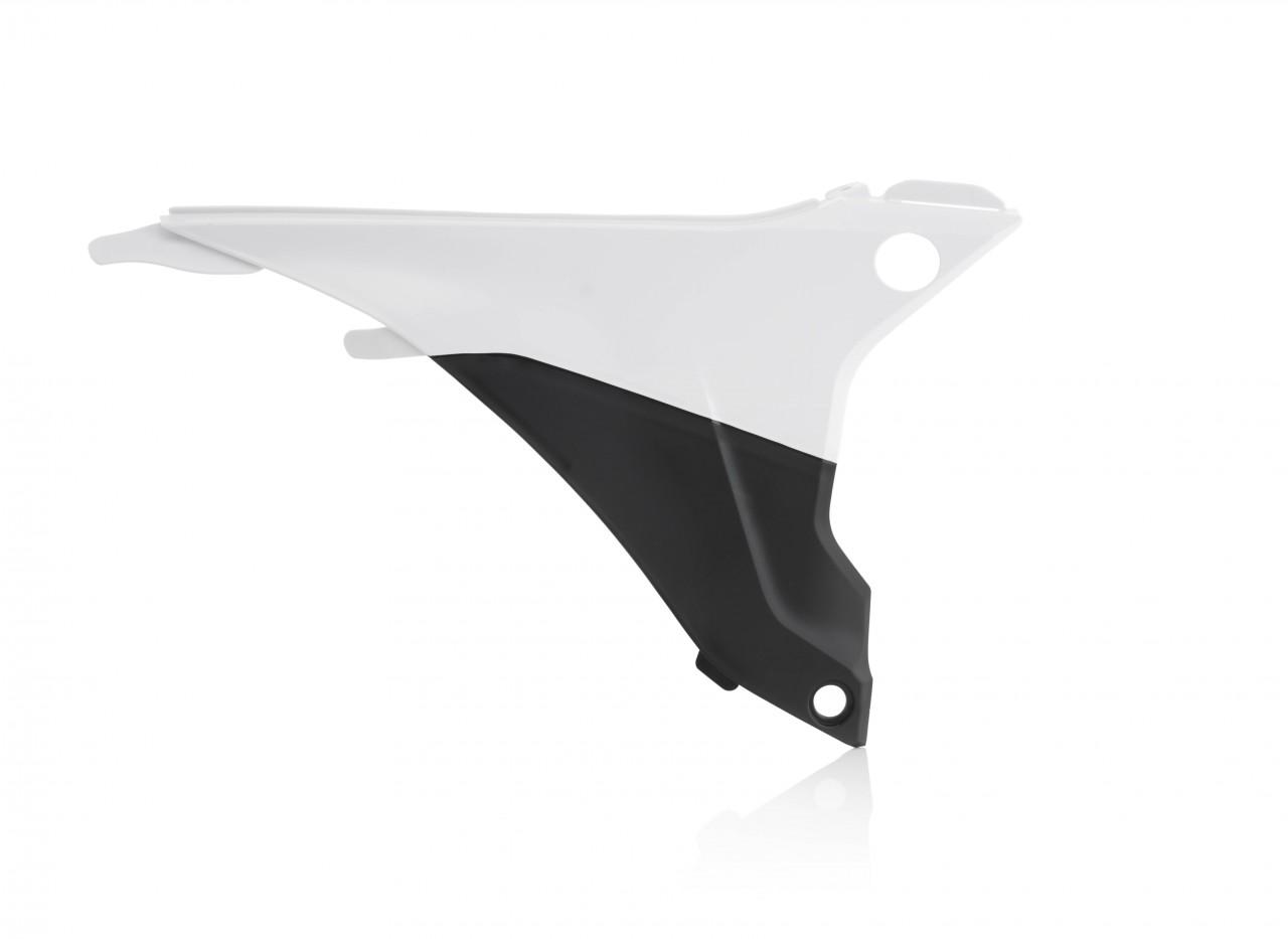 0017202.237 - Acerbis Air Box Covers - KTM EXC & EXC-F 2014-16 - White/Black